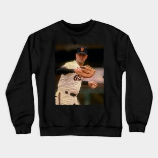 Will Clark in San Francisco Giants, 1993 Crewneck Sweatshirt